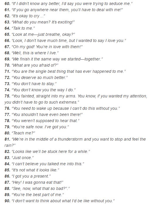 [ fluff starters !! ]

—