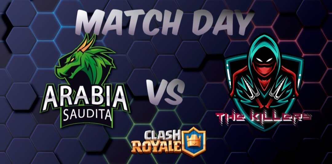 SaudiArabia🇸🇦💣💥 (@arabiasauditacr) on Twitter photo #Clashroyale/ !MATCH DAY!
Liga/@xtremeleague_PA
🏆 <a href="/ArabiaSauditaCR/">SaudiArabia🇸🇦💣💥</a>
🆚️ <a href="/TheKillersCR_/">TK🔥THE KILLERS🔥</a>
⏱️9:00 Mex 5:00 Arabia S.
En dia de hoy combatimos con unos viejos amigos, ni mas ni menos que los de The Killers...
Preparense💤
Suerte a los compas Tk⚔️. #Clashroyale/ !MATCH DAY!
Liga/@xtremeleague_PA
🏆 <a href="/ArabiaSauditaCR/">SaudiArabia🇸🇦💣💥</a>
🆚️ <a href="/TheKillersCR_/">TK🔥THE KILLERS🔥</a>
⏱️9:00 Mex 5:00 Arabia S.
En dia de hoy combatimos con unos viejos amigos, ni mas ni menos que los de The Killers...
Preparense💤
Suerte a los compas Tk⚔️.