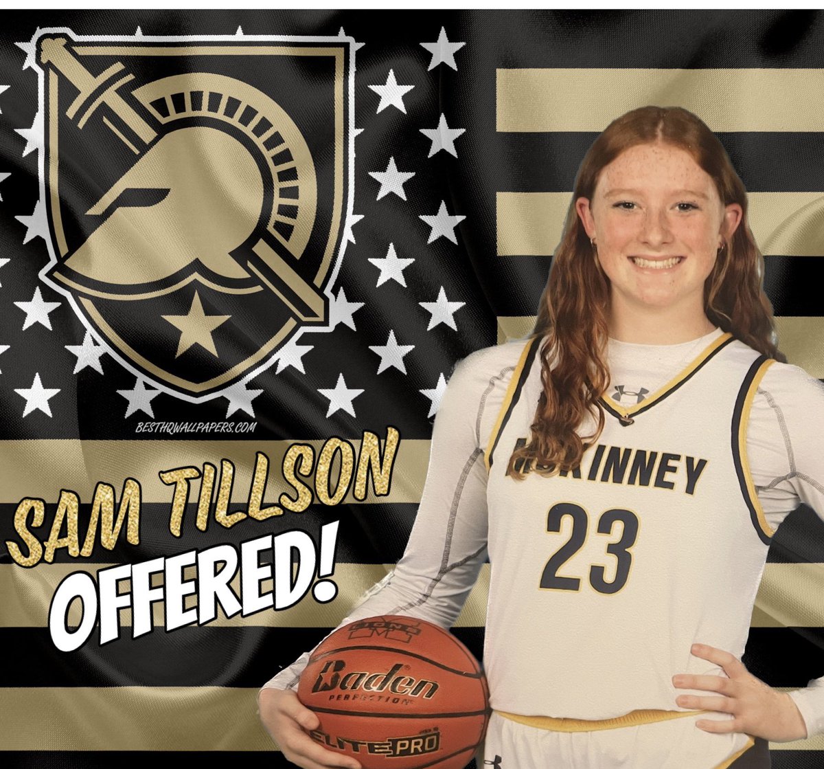 Samantha Tillson (@samanthatillson) on Twitter photo After a great conversation with <a href="/CoachTraversi/">Missy Traversi</a> I am excited to receive an offer to play at West Point!!!@ArmyWP_WBB <a href="/coach_sacha10/">Sacha Santimano</a> <a href="/_CoachKThomp/">Kennedi Thompson</a> #NoExcuses After a great conversation with <a href="/CoachTraversi/">Missy Traversi</a> I am excited to receive an offer to play at West Point!!!@ArmyWP_WBB <a href="/coach_sacha10/">Sacha Santimano</a> <a href="/_CoachKThomp/">Kennedi Thompson</a> #NoExcuses
