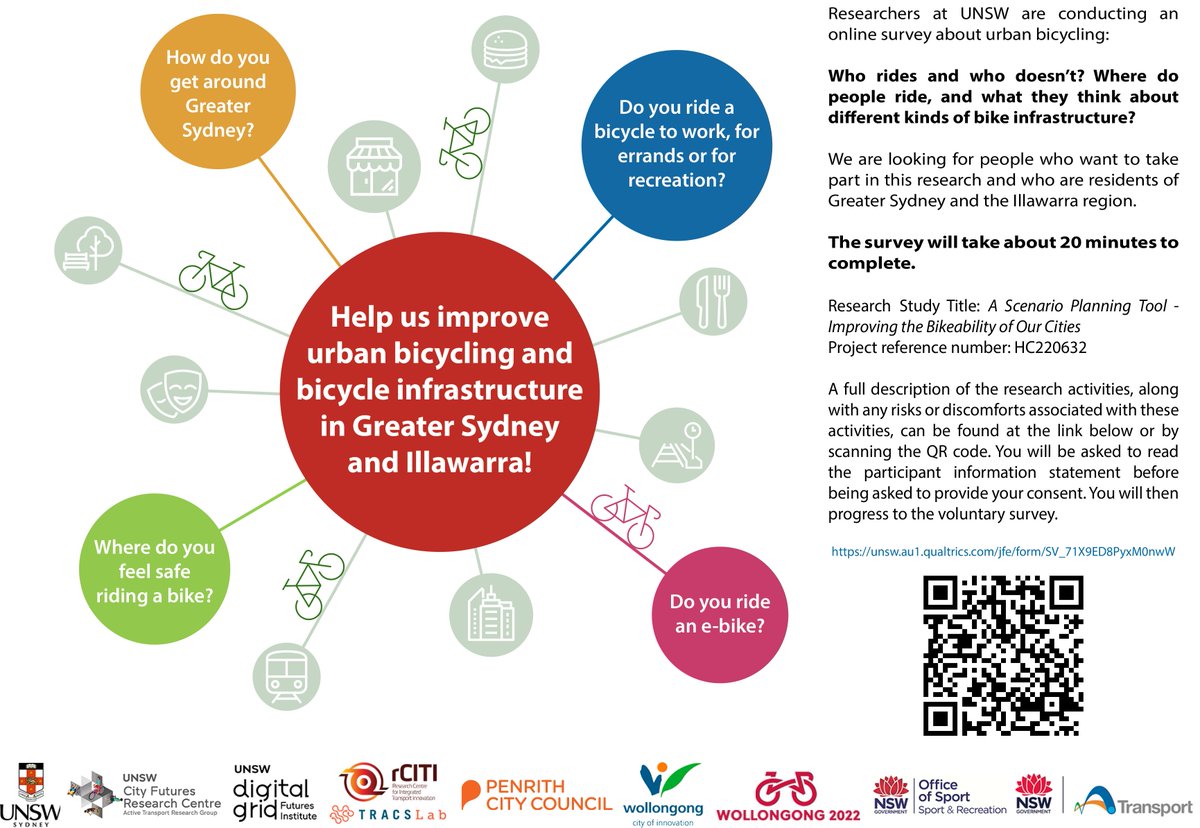 FrankWu2316's tweet photo. Ride a bike in Sydney? Take our cycling survey here.... https://t.co/7nxZaAQkdq