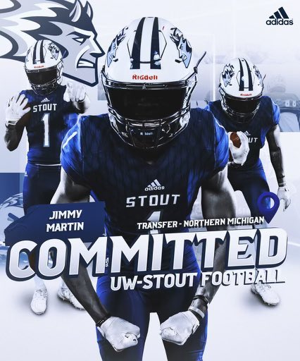 uzmanerkann2x's tweet photo. Excited to announce I will be continuing my football career at University of Wisconsin-Stout. Go Blue Devils!! https://t.co/nMj0R1P6Oy