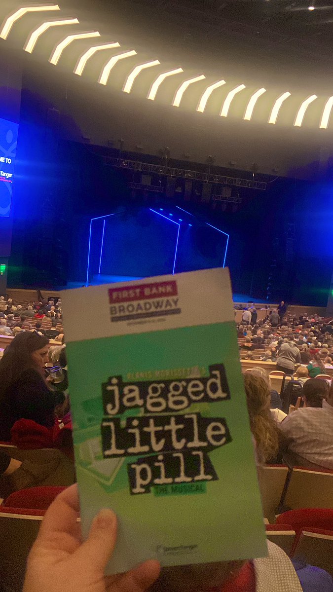 mathteachholbs's tweet image. ‘You Oughta Know’ that Mom and I are at opening night of Jagged Little Pill @TangerCenter!