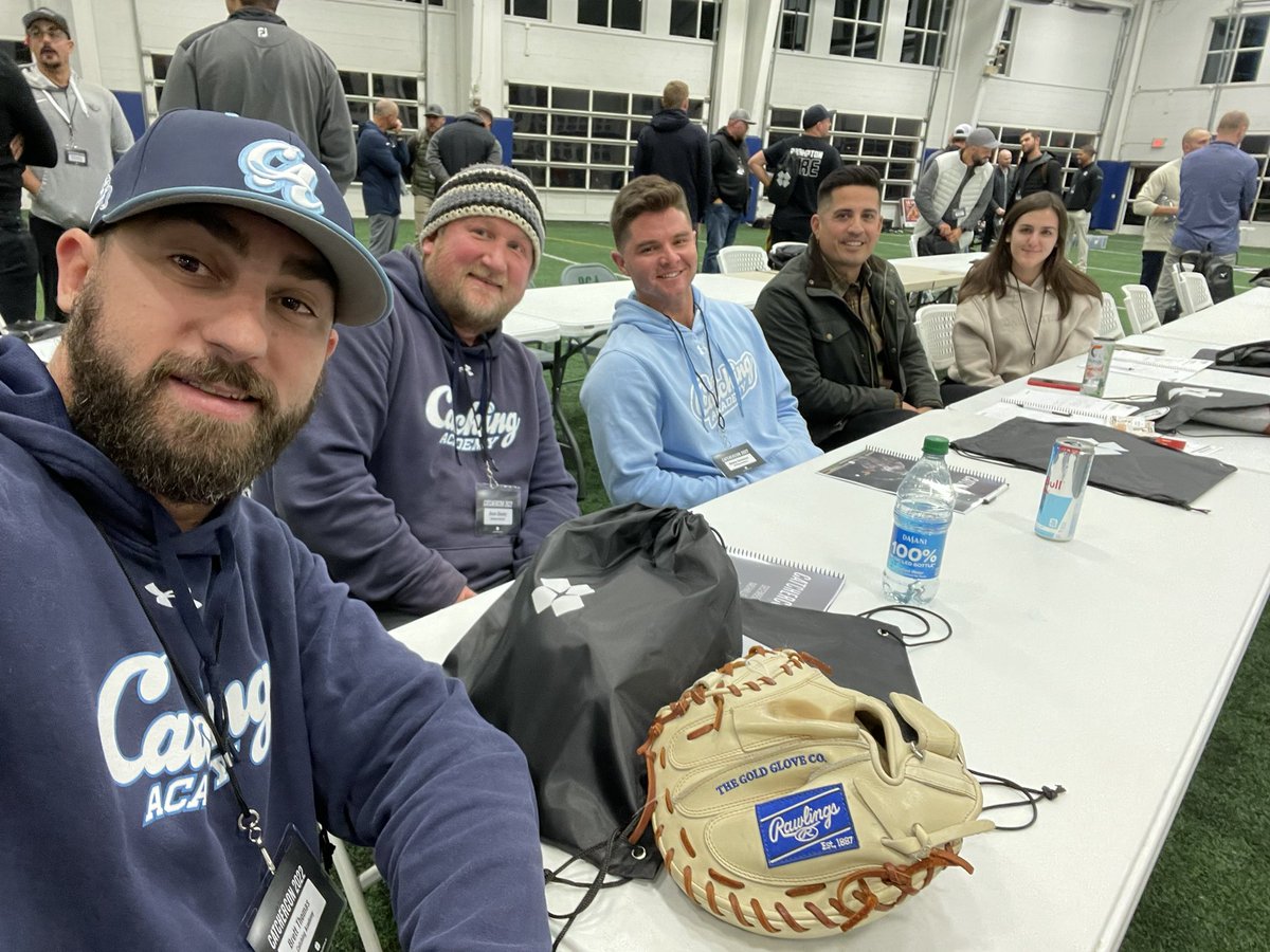 CatchingAcademy's tweet photo. Finally able to recalibrate a bit today, but wanted to thank @xanbarksdale and everyone involved in #CatcherCON22.
Great event that provided a great opportunity for our team of instructors to develop. https://t.co/4LjBzIRVf8