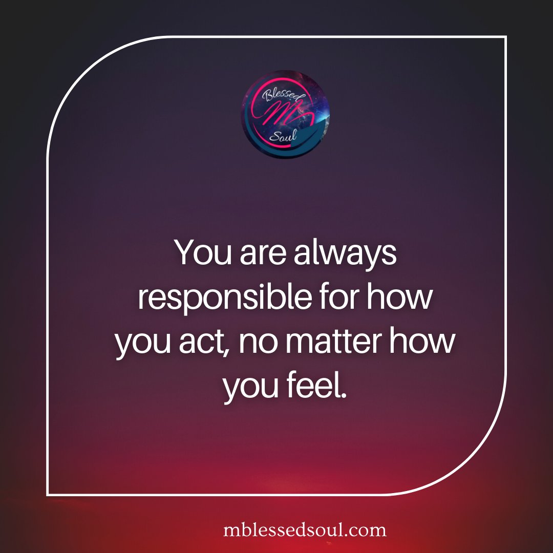 palakpancholi5's tweet photo. You are always responsible for how you act, no matter how you feel.
.
.
#actwisely #actionisimportant #expectations #expectfromyourself #improveyourselffirst #beginwithself #selfrealisation #improveyourself #selfanalysis #explorewithin #talktoyoursoul #analyseandimprove https://t.co/1qstX6iznv