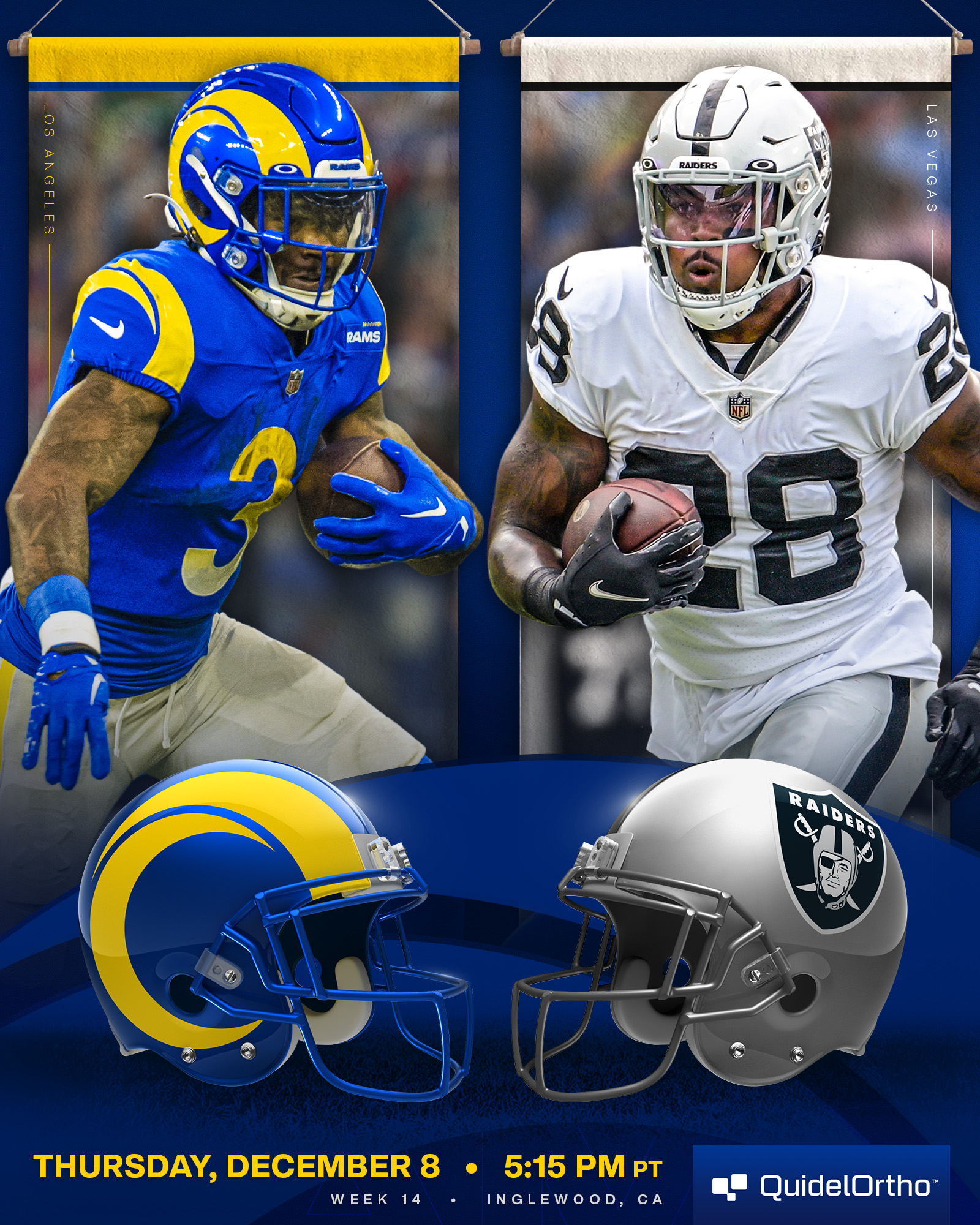 Las Vegas Raiders at Los Angeles Rams Thursday Night Football 2022