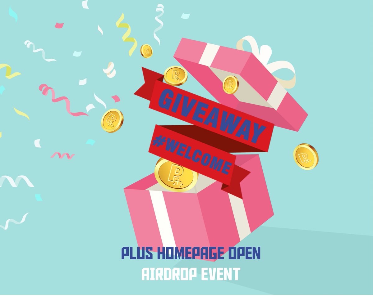 PLUS homepage open #Airdrop #Event is here🎉🥳

Come, Enjoy, and #Earn!👇👇
gleam.io/JQ00s/plus-hom…

✅Staking #SHIBPLUS
✅Get #PLUS
✅Staking PLUS
✅Get the token you want

#Protocol #Swap #Ecosystem #Rewards #Cex #Defi #Staking #NFT #Cloud #BNB #farming #wallet #payment