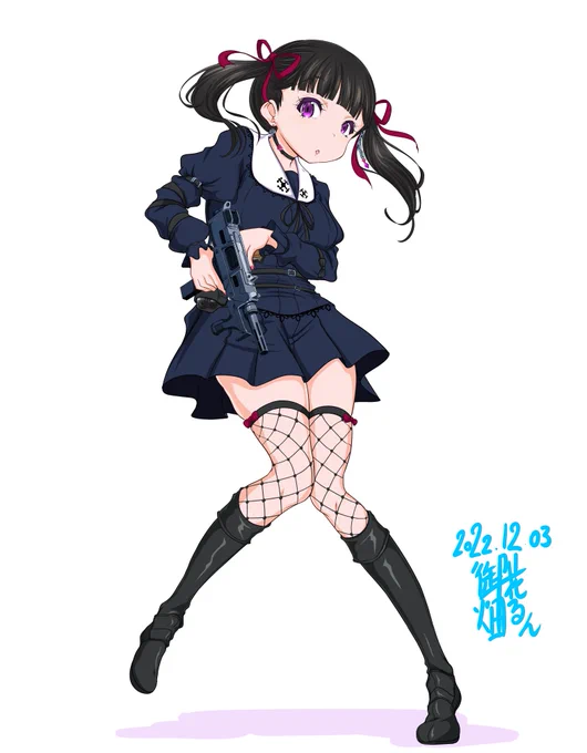 二回目描くと若干幼くなっちゃう癖はあるのよね(;'∀`)
何にせよどっちも可愛く描けたので自画自賛w 