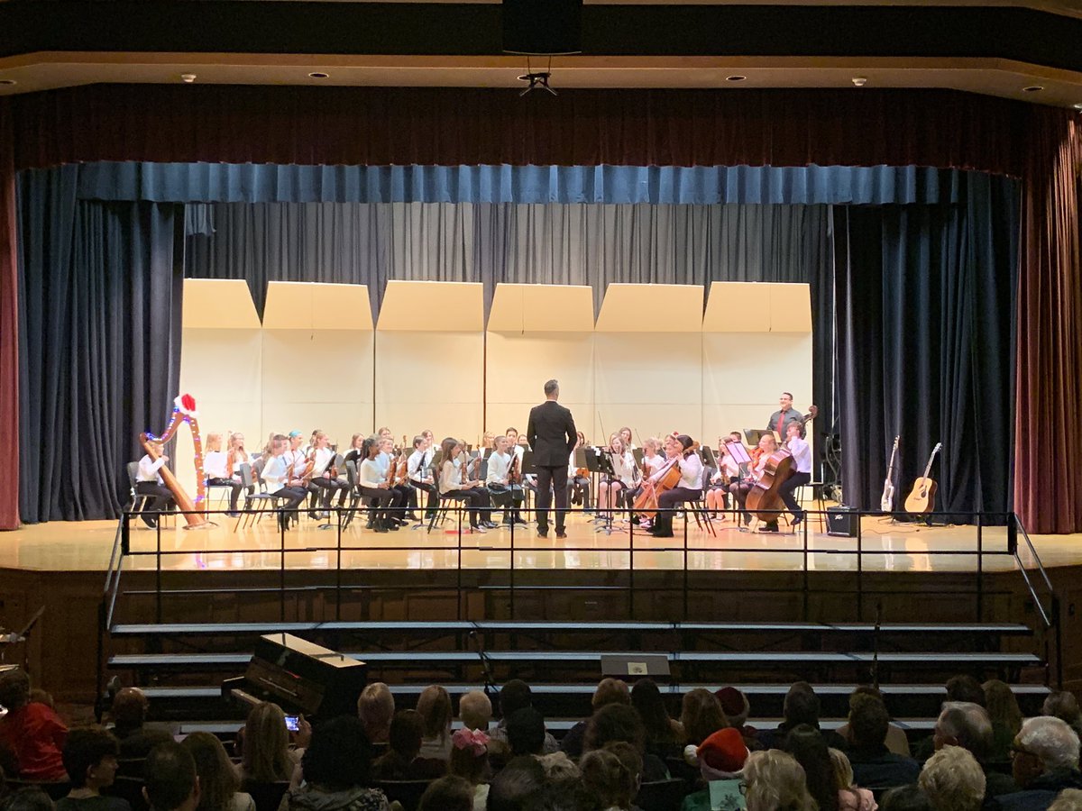 Orchestra ready to rip!!