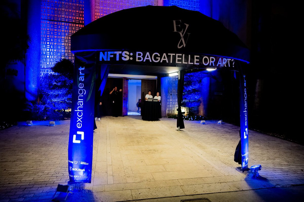 Miami Art Week 2022 was an absolute dream for us- getting to bring so many talented creators to one of the most sought after weeks in the art scene, for our biggest event ever, was a big moment!

Let’s relive this very special night for those who missed it!

/🧵