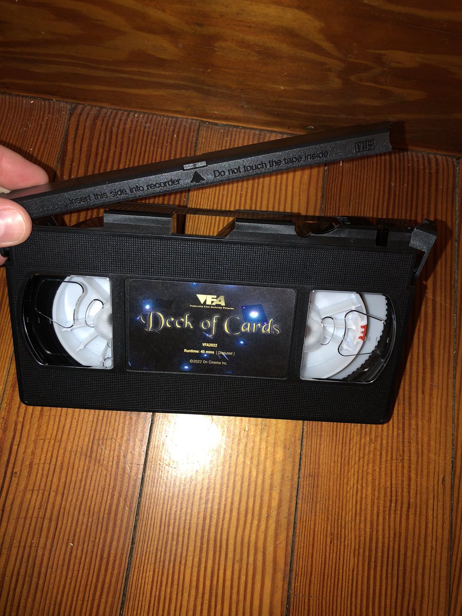 Man88Angry's tweet photo. @greggturkington this is what happens when @timheidecker’s HEI Network is in charge of shipping tapes to collectors. Seriously so disappointed  that this is now sold out and I won’t be able to get a working VHS. Shame on Tim and his Ponzi scheme. #oncinema #thisbuffisdisappointed https://t.co/wshb9PsYyX