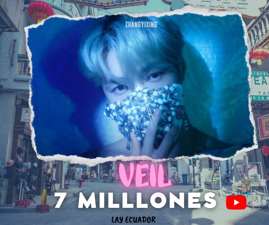 LayEcOfficial's tweet photo. [OFICIAL- 221206] El MV de VEIL de #LayZhang ha alcanzado las 7 millones de visualizaciones en Youtube.

Continuemos con el streaming 🦄💜

🔗:https://t.co/h7QmIKffvg

#LAY_GoingWEST  @layzhang @lay_studio

Cr: Lay Zhang 
Vía: YouTube 

Lay Ecuador【张艺兴】

Gabbie Xing-🦄 https://t.co/AxeFAIoCY4