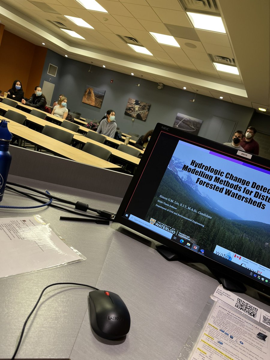 SimonGMLin1's tweet image. Successfully defended my #Masters #thesis today! It meant a lot to finally present to a real audience after 2 years of the pandemic. Thank you to all of those who supported me along the way ❤️ #BasuLab #UWHydrologyGroup