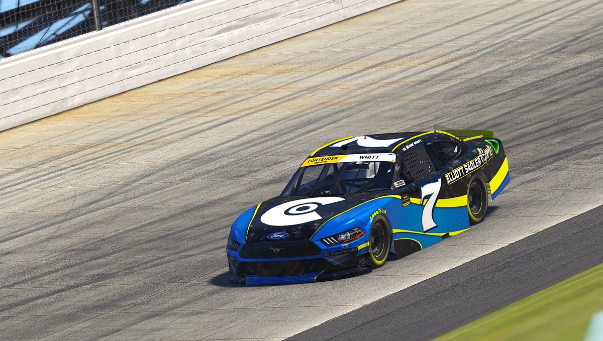 Going racing tonight in the eNASCAR RTP Contender Series @MonsterMile! Track position will be very important tonight and we need some quality finishes to get closer to the points cutline. 9PM ET. #iRacing #eNASCAR twitch.tv/bladewhitt @SadlerEsports