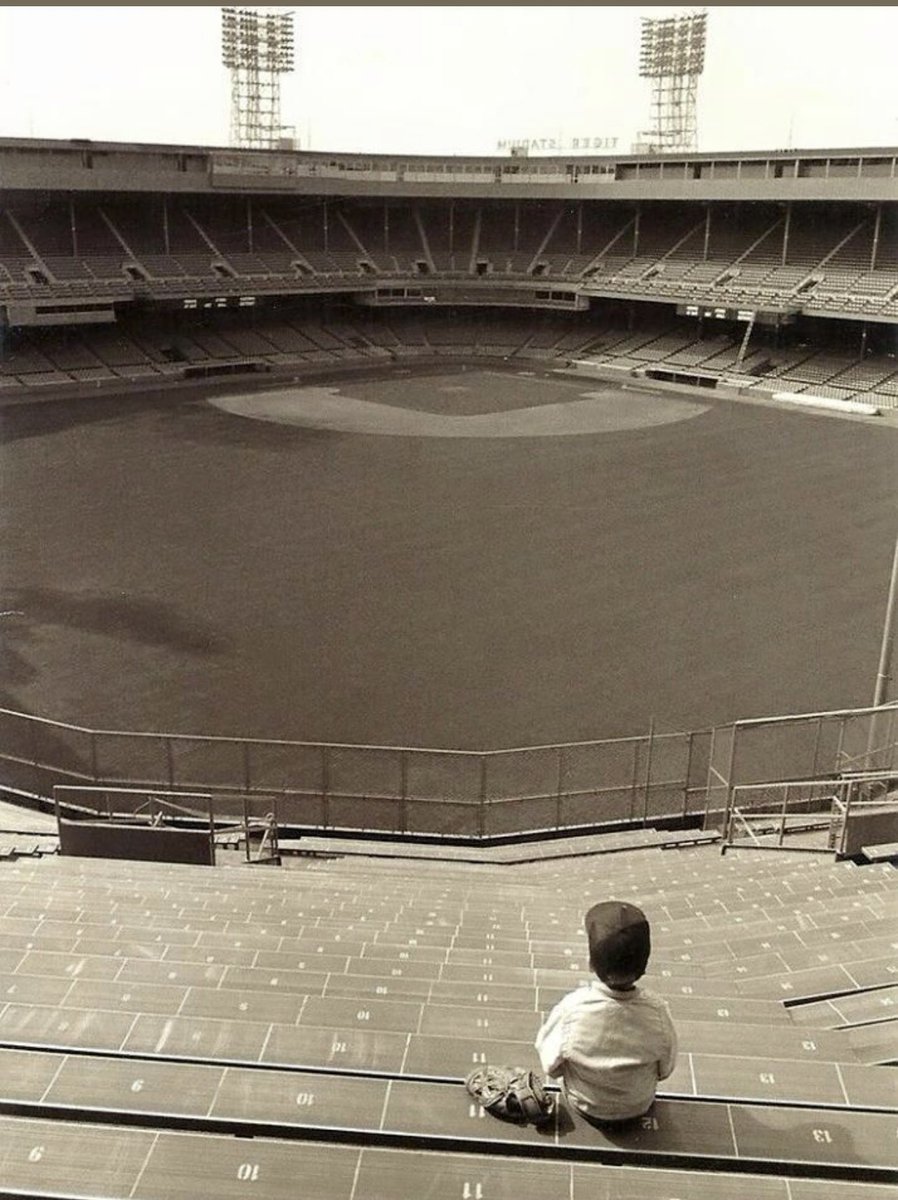 Waiting for baseball like