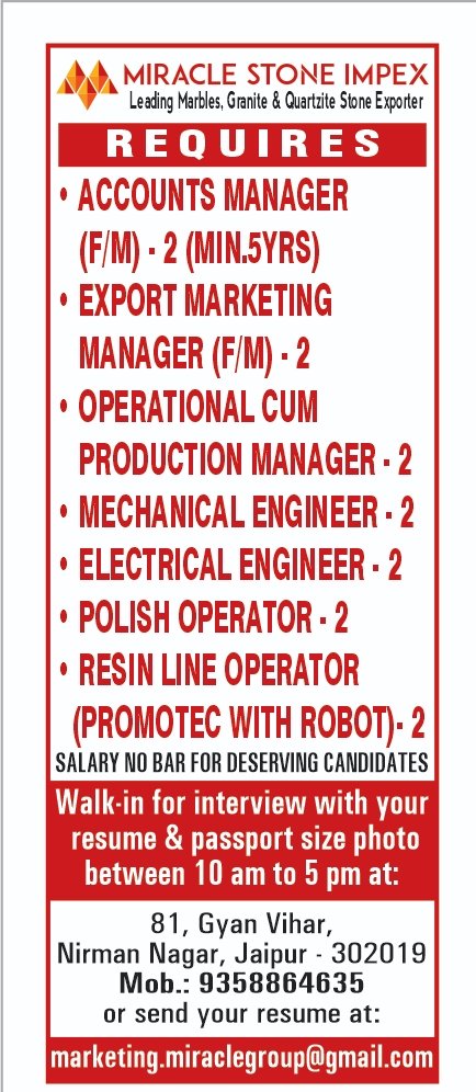 MiracleGroup5's tweet photo. You can drop your CV at marketing.miraclegroup@gmail.com https://t.co/4YSZkqQhC6