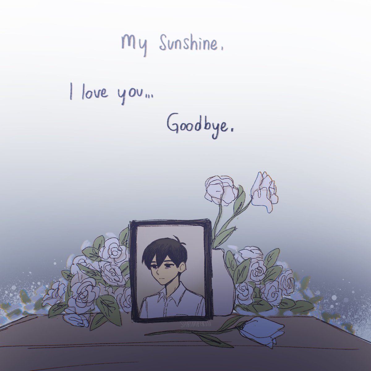 shrimperini's tweet photo. until we meet again. #omori 

// tw : character death, suicide

based on @madnopost ‘s comic🥲💔 https://t.co/2PsvO0t8Tc