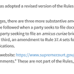 Photo by SCOTUS Updates (@USSupremeCourt)