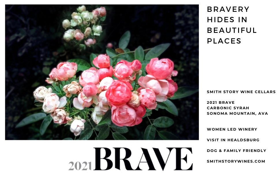 smithstorywines's tweet photo. Insider tip: you may want to grab a few now, only a few cases left. #bigbravenewscomingsoon #2021smithstorybrave #carbonicwine #sonomamountain #braveryhidesinbeautifulplaces https://t.co/l1tLUsHzZo