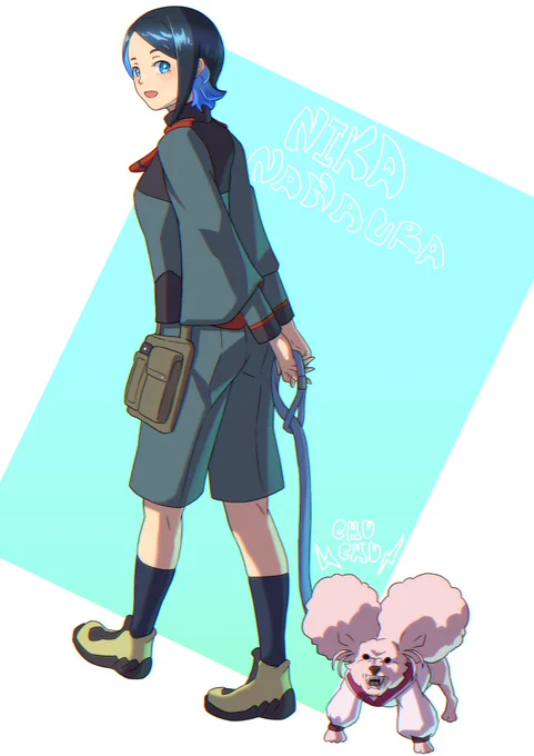 #今年も残りわずかなので今年一番伸びた絵を貼るニカ姐とチュチュだぜ 