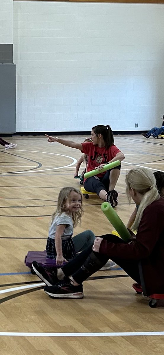 Pre-K fun with Coach Schlicke!