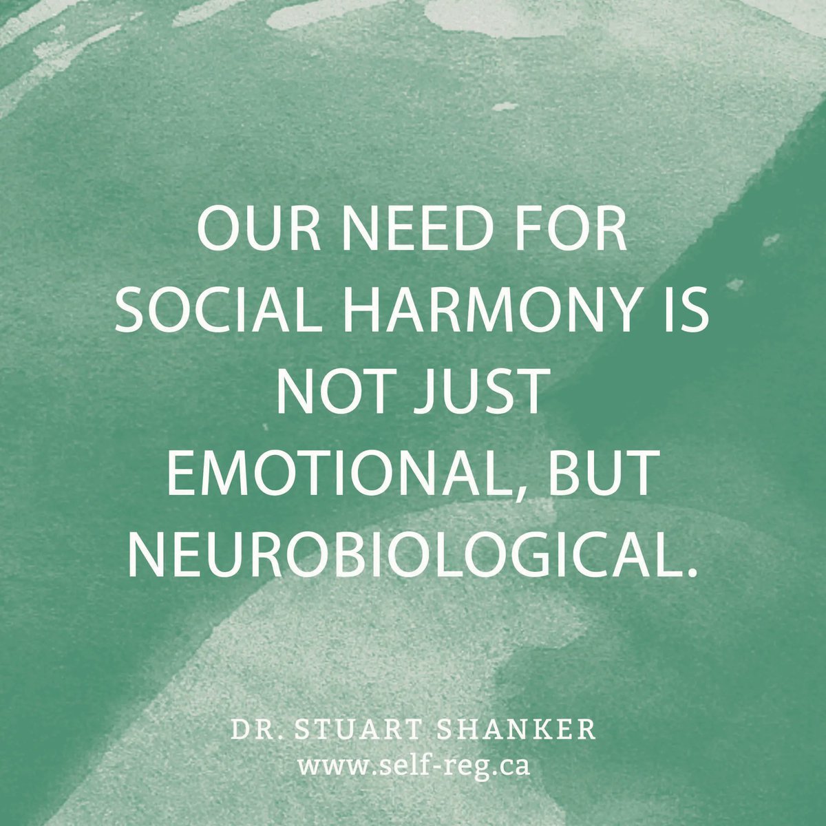 Self_Reg's tweet photo. "Our need for social harmony is not just emotional, but neurobiological." ~ Stuart Shanker
https://t.co/GGjAraB4We

#ShankerWisdom #StuartShanker #SelfReg #SelfRegulation #ShankerSelfReg https://t.co/oYDOObtUwQ