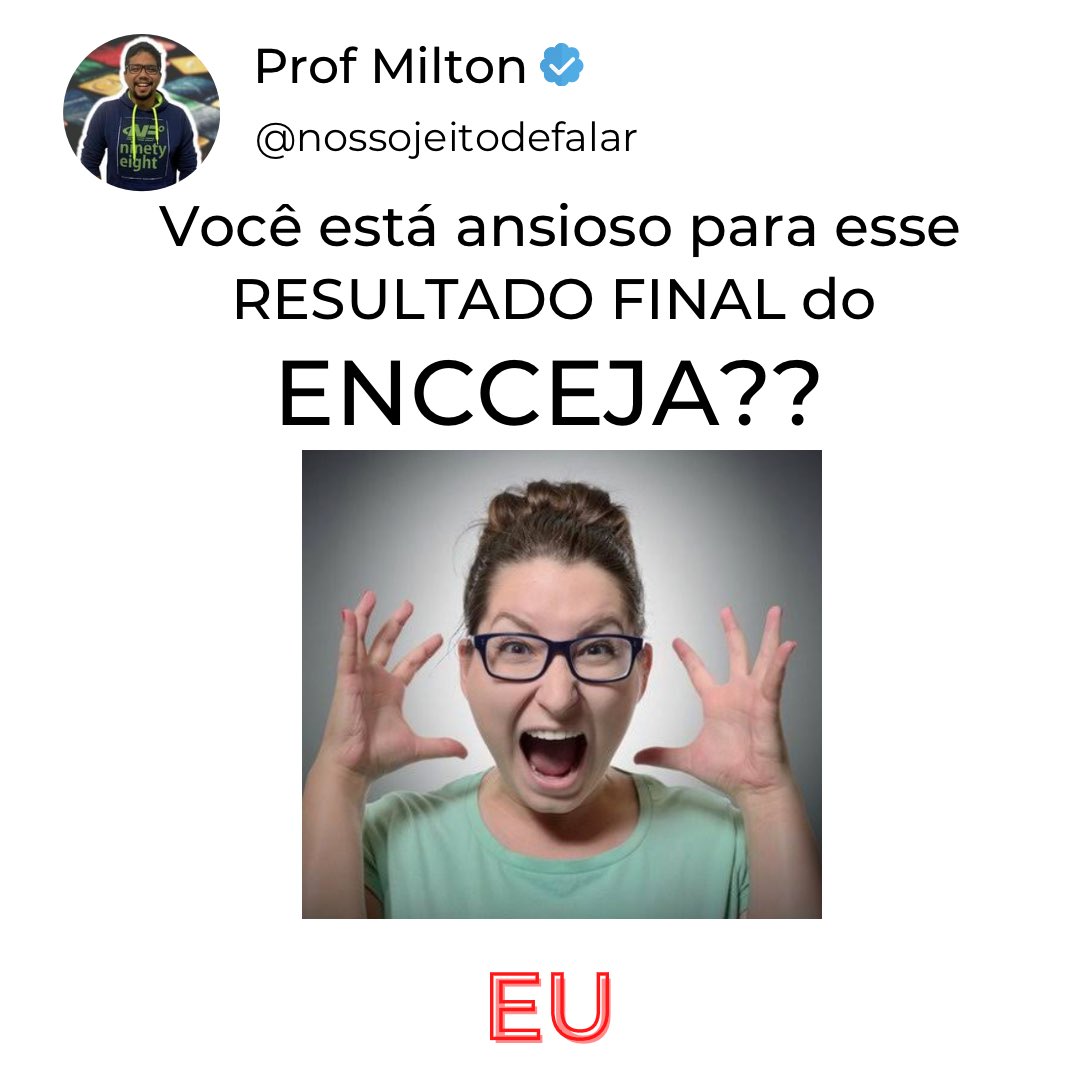 Prof Milton (@NJeitodeFalar) / Posts / X