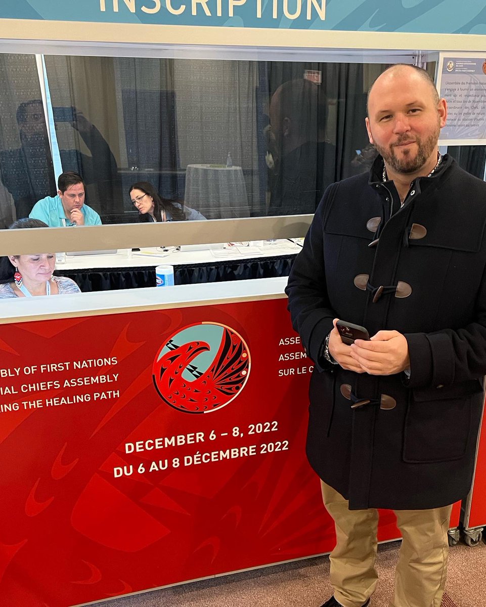 KeithHenryMetis's tweet photo. There is certainly a lot of activity at the @AFN_Updates Special Cheifs Assembly today.

@seb_desnoyers and myself and representing @ITAC_Corporate as we get ready for an Indigenous tourism resolution tomorrow, #12.

#originaloriginal
#DestinationIndigenous
#tourism https://t.co/1GGDhOwAY6