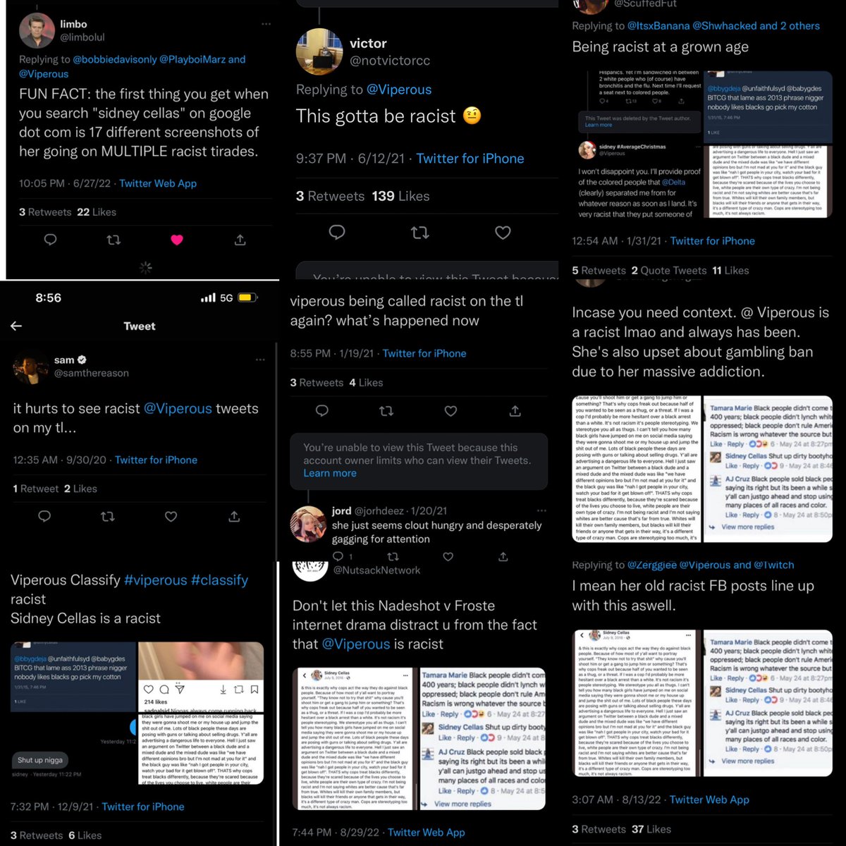ViperousExposed's tweet photo. that girl is racist as fuck and has hella surgery 🤡😭 https://t.co/Gq6PpdtPm1