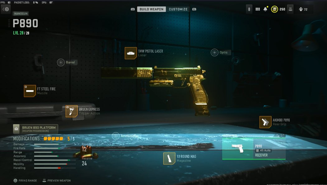 Rallied's tweet photo. The cannonball shooting Akimbo P890s in Warzone 2.

Fastest TTK gun in the entire game, most likely getting nerfed Dec 14th(S1 reloaded), use em while you can. https://t.co/NJuL8LxMl6