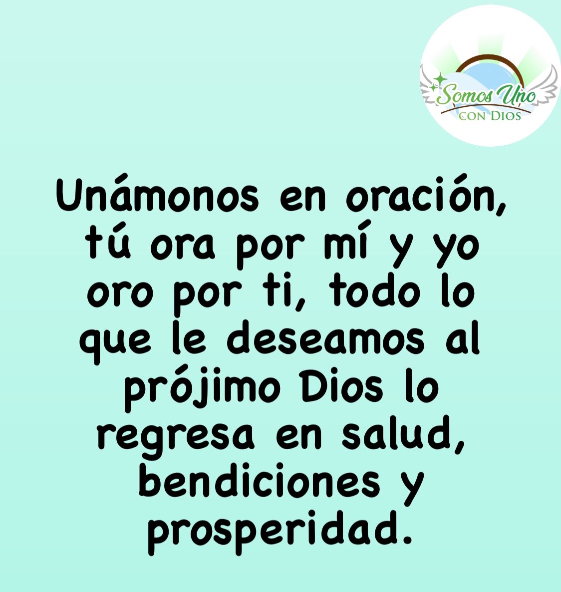 somos1conDios's tweet photo. Amado Padre Celestial, que la persona que se una en oración tú le abras sus caminos, lo sanes y lo prosperes en tu gloria. Amén.

#oracion #fe #milagros #mx #espiritualidad #consciousness #gloria #dios https://t.co/K7bRoVTOPd