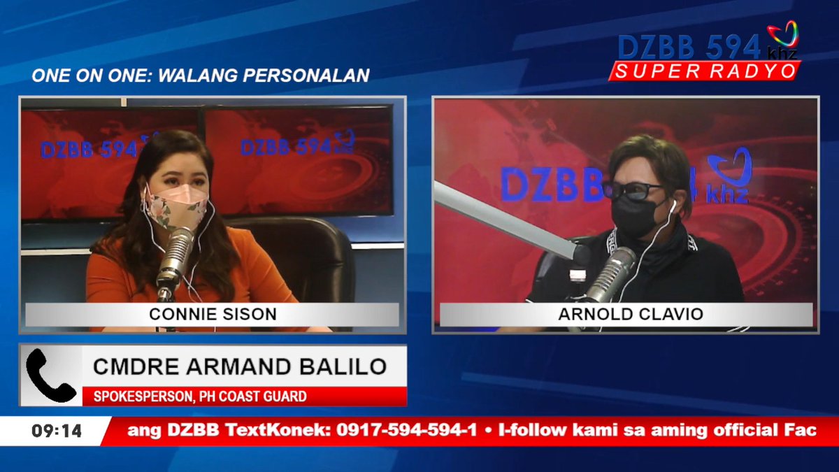 Philippine Coast Guard on Twitter "RT dzbb LIVE sa DZBB Commodore