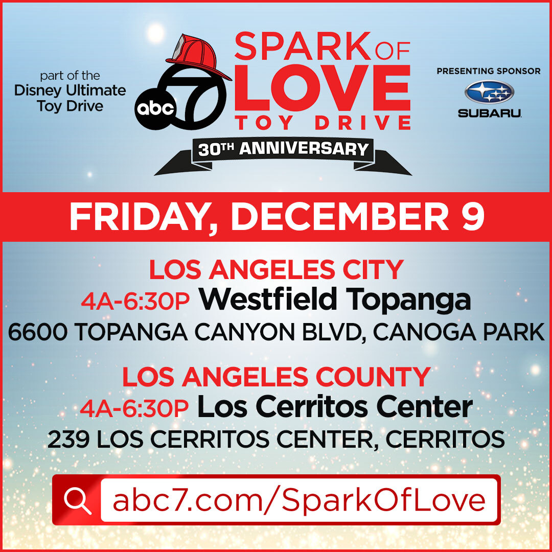 ABC7 Spark of Love Toy Drive  Donate Today - ABC7 Los Angeles