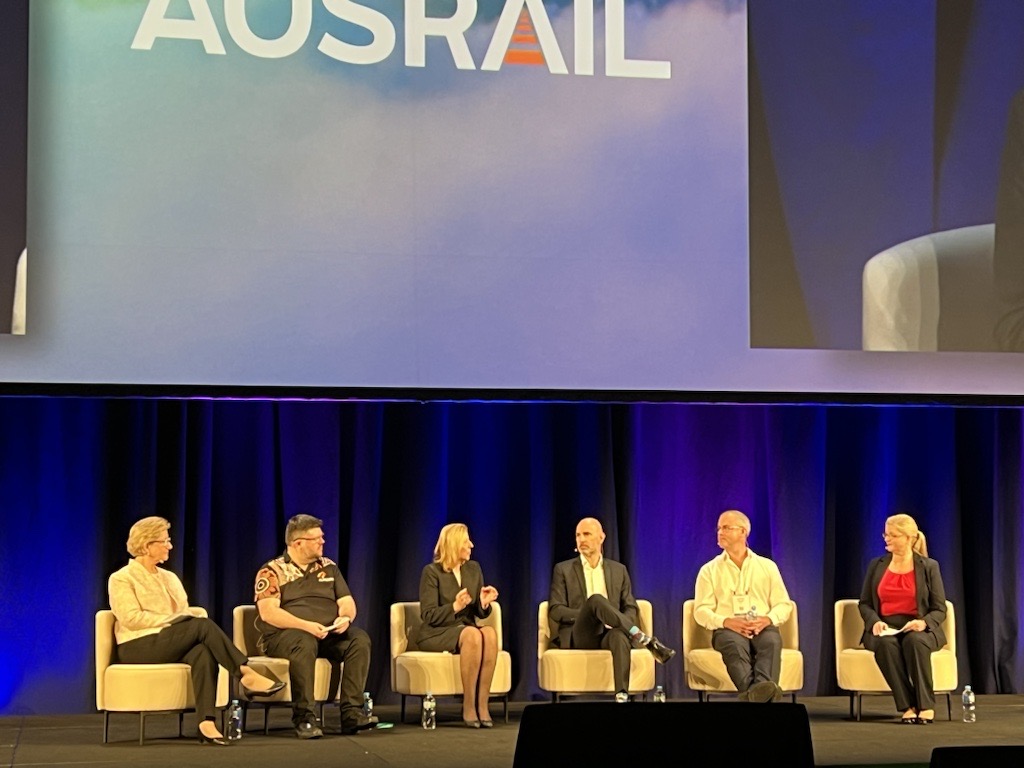 This morning we heard about priority rail safety issues, including new technologies shaping the industry from our safety panel. More to come! #ausrail