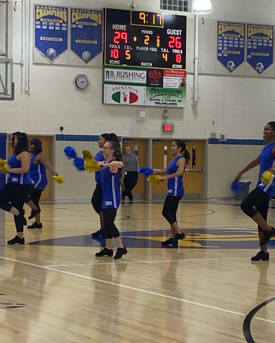 LewisLancers's tweet photo. Lancer Dancers performing at halftime!! Great job squad! https://t.co/2BltoVe0DA