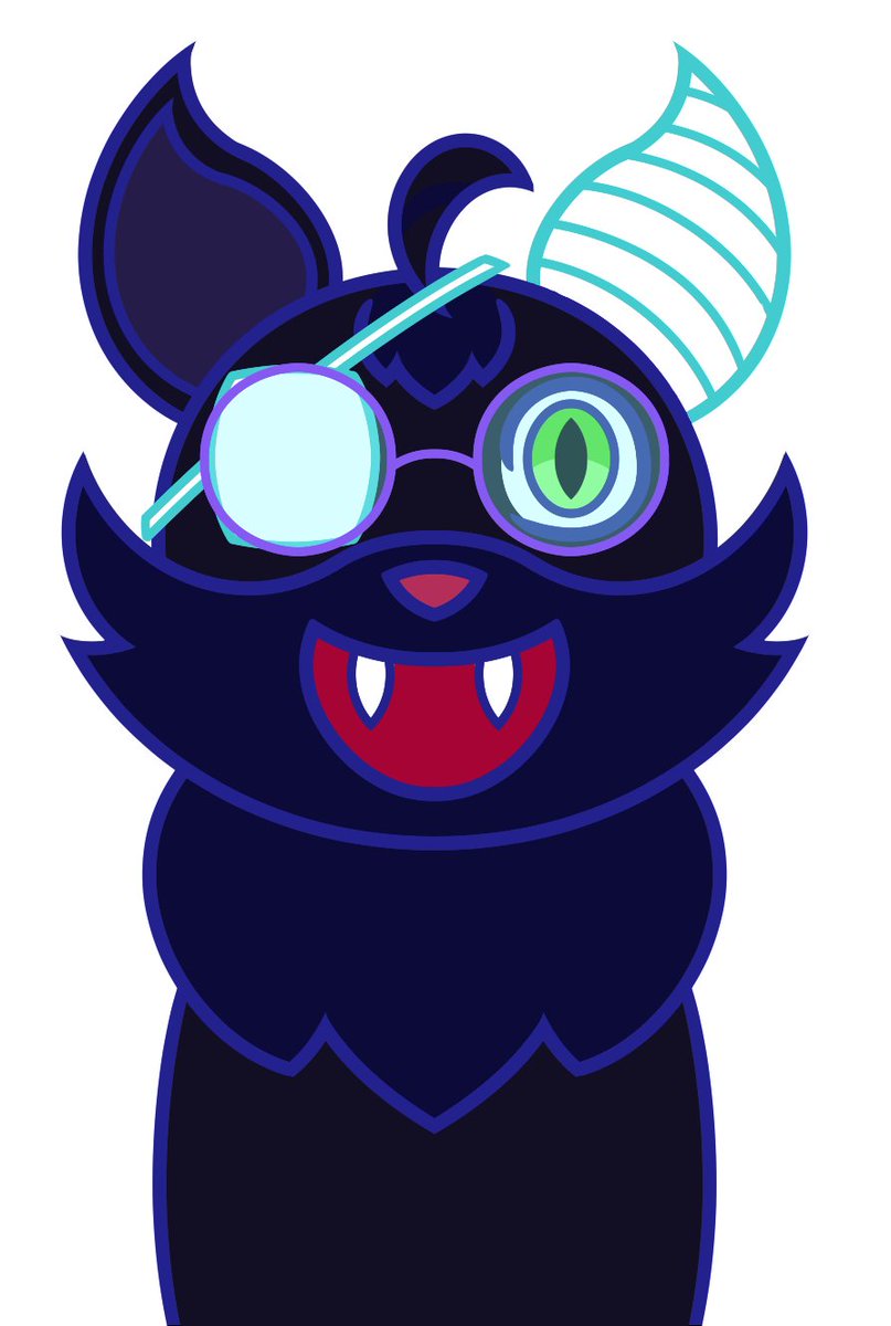 Flufflez542's tweet photo. I decided to redesign my bat boi thomas~ #oc #originalcharacterart #cutebat # https://t.co/uEqn4tATFC
