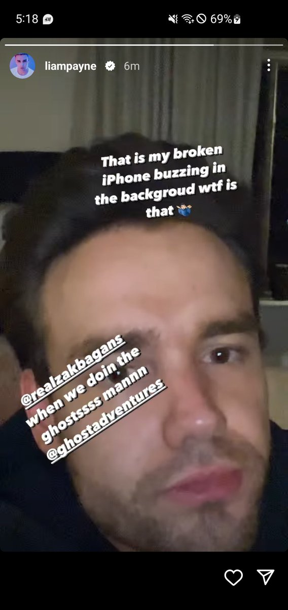 Daily LP Updates on Twitter "Liam via IG story omg I love watching