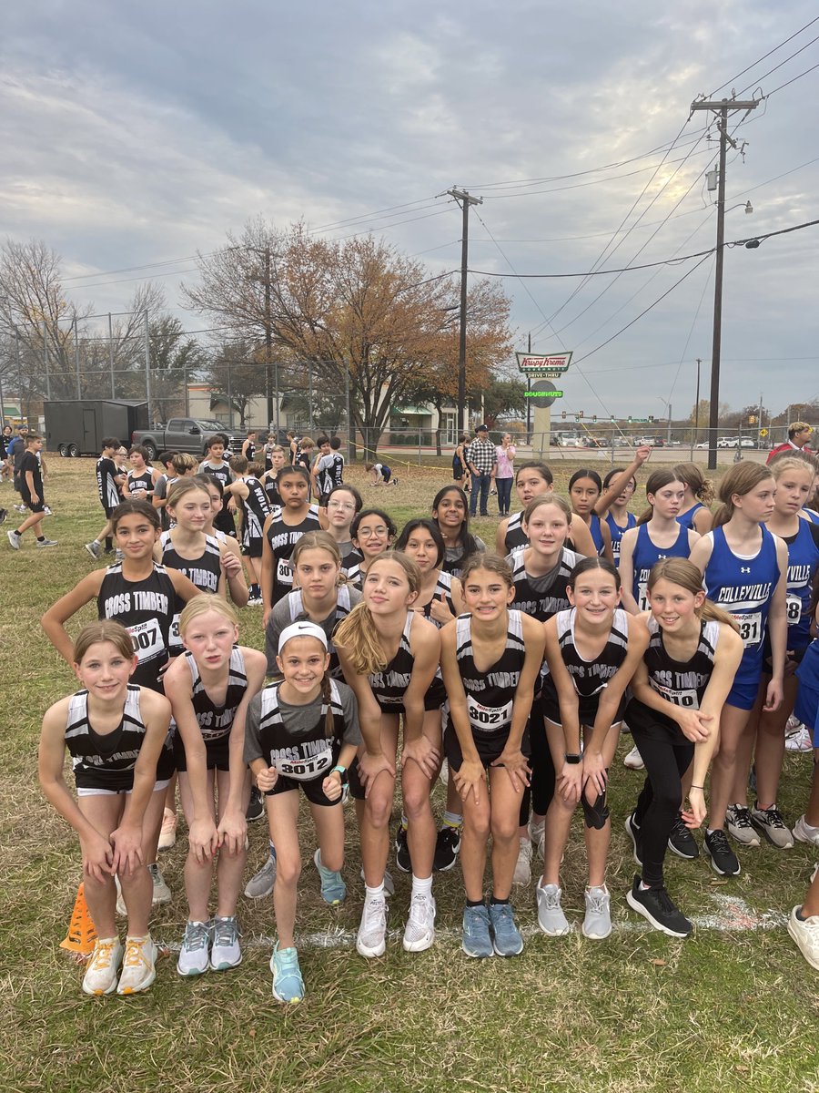 Congratulations to our 7th Grade XC team for finishing 3rd!  These ladies have gone 7th, 4th, and 3rd in the last 3 meets improving in place each week!!  <a href="/CTMSWolfWay/">CTMS Wolves</a> <a href="/CoachPerez05/">Coach P.</a>