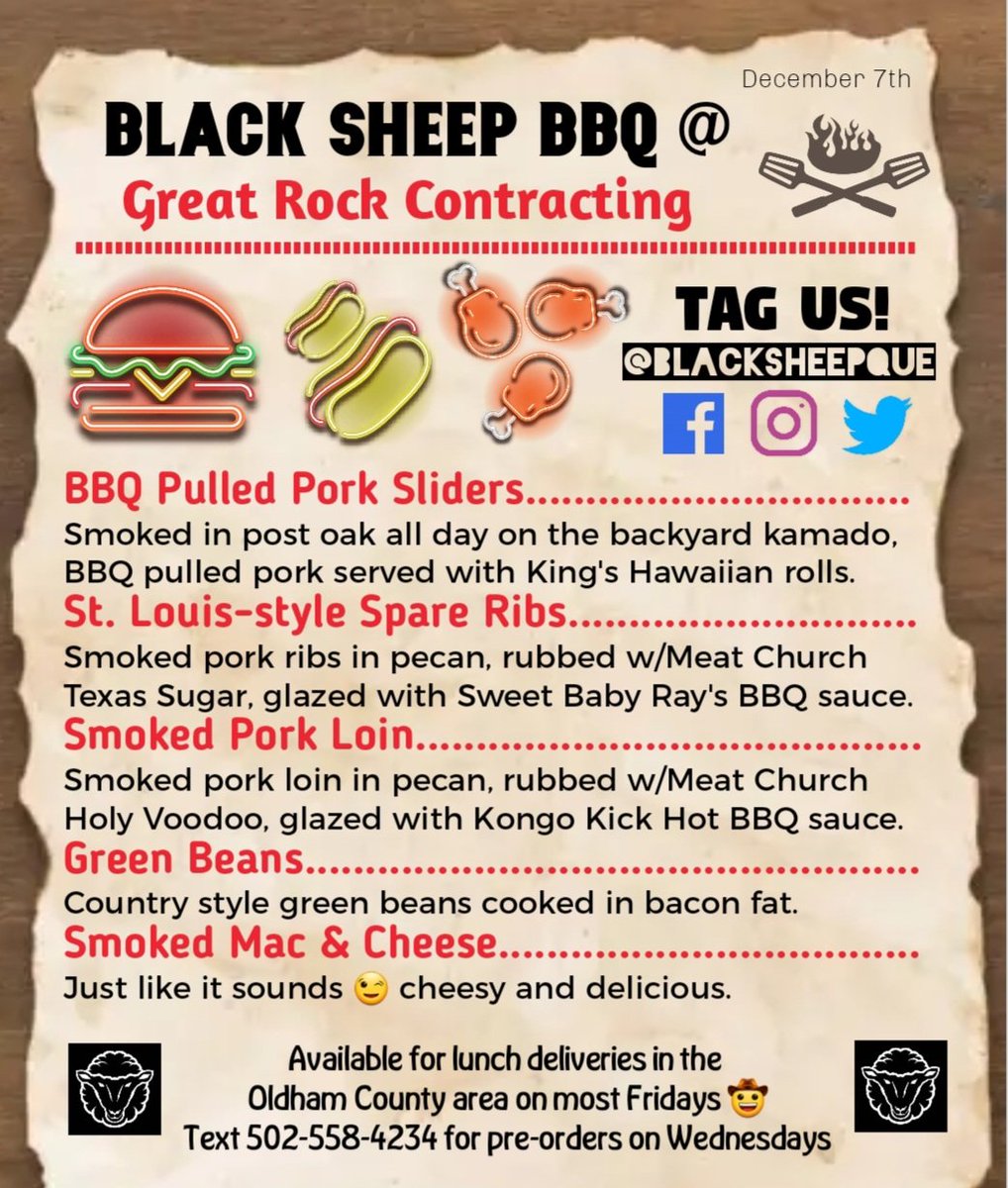 Black Sheep BBQ tweet media