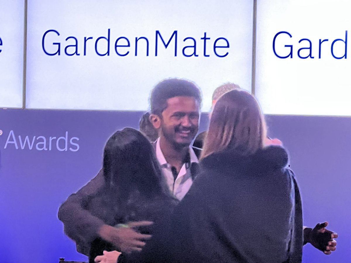 linuxfoundation's tweet photo. Congratulations to the GardenMate team, winners of the 2022 Call for Code Global Challenge. You’re doing incredible work, and it’s only the beginning! @CallforCode #callforcode https://t.co/tPuDTpUtXS