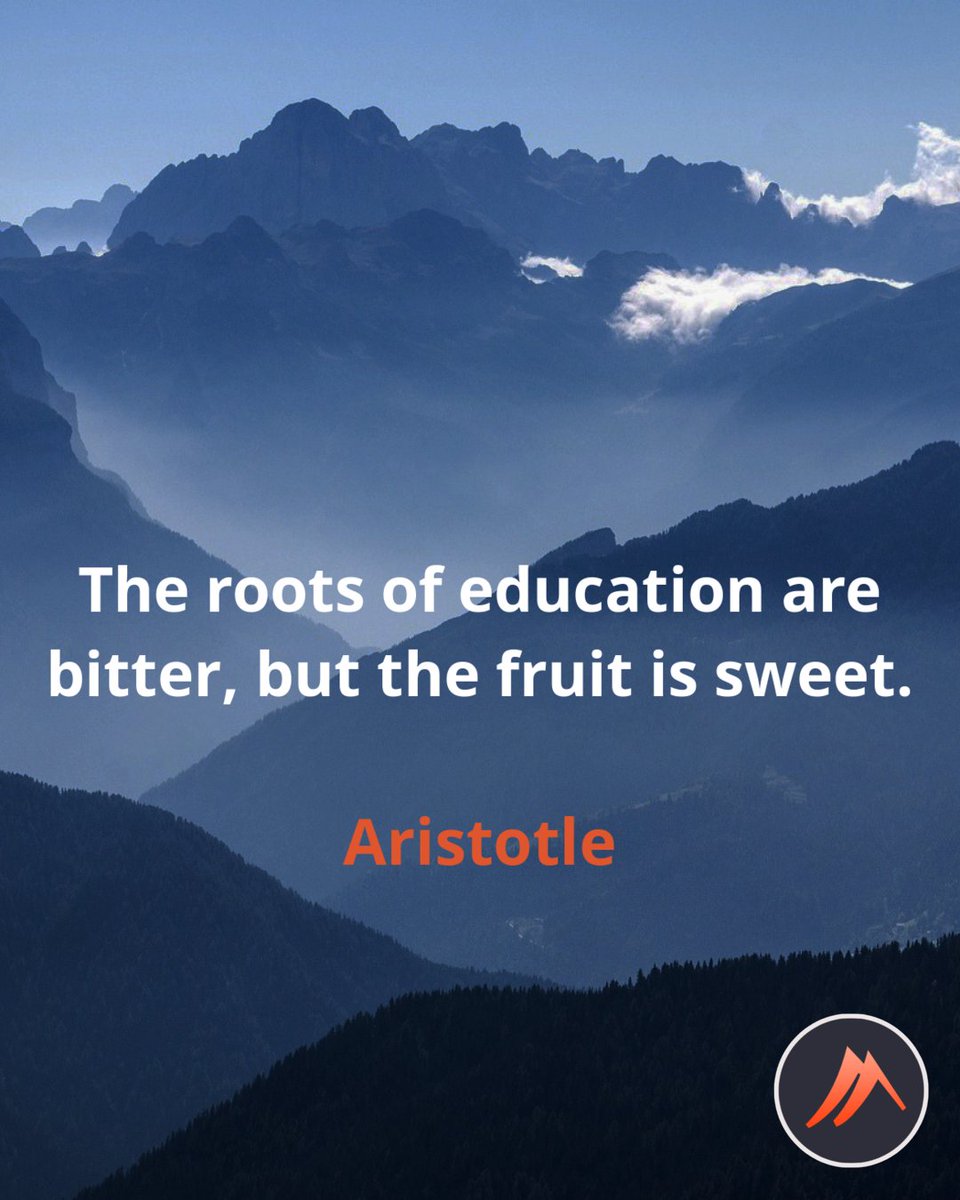 mounteencom's tweet photo. The roots of education are bitter, but the fruit is sweet. #inspirationalquotes #inspiration #quotes #quoteoftheday #lifequotes #mounteen https://t.co/kpjHjtplc2