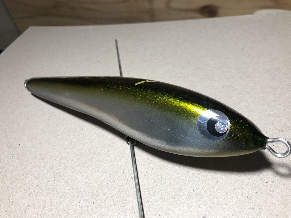 弾きにビビってコーティングできてない。