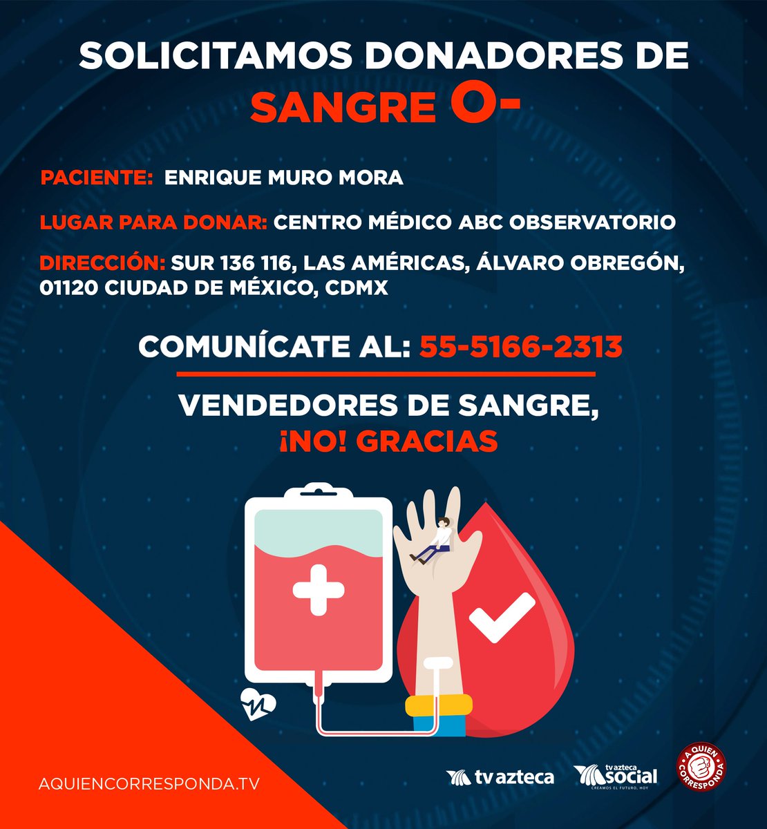 aqcazteca's tweet photo. ¡Ayúdanos a salvar vidas! 
#donadoresdesangre🩸 https://t.co/EbZbBGzkRF