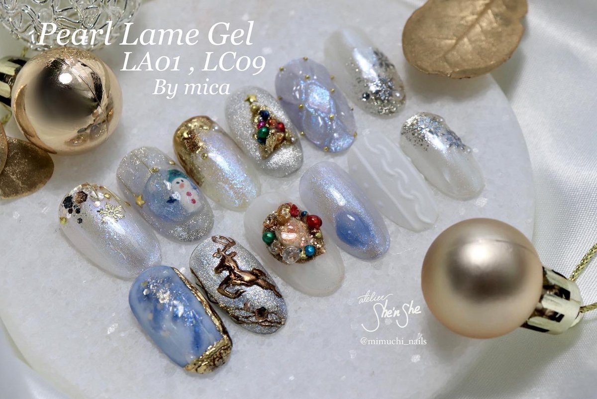 mimuchi_nails's tweet photo. クリスマスネイルデザイン🎅
2022
ツリー、リース、トナカイ、雪だるま⛄️ https://t.co/gzr83Jliyz