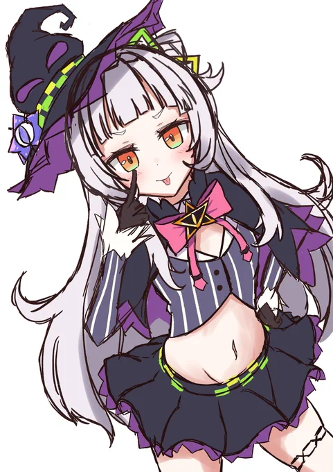 お誕生日イラスト悩み中描き途中のシオンちゃんもあるから描き直しもありかも 