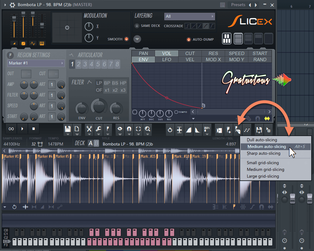 itsGratuiTous's tweet photo. [TUTORIAL] - Sampling with SLICEX in FL Studio:
https://t.co/SX8FhcE3aO 

#slicex #sampling #drumloops #beatmaking #flstudio https://t.co/IoMgQGt2xV