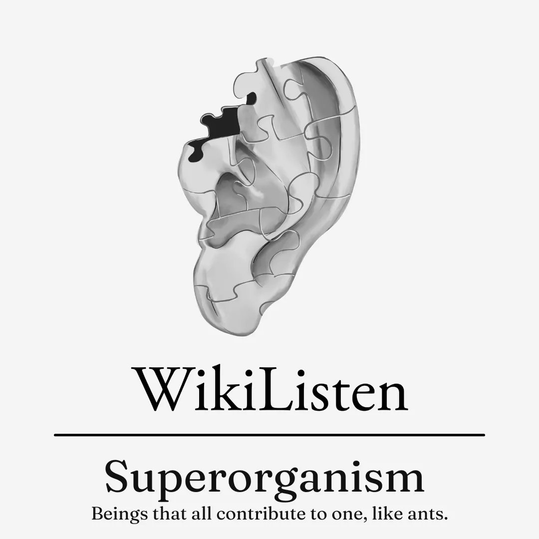wiki_listen's tweet photo. What do bees, ants and Voltron have in common? Theyβre all Superorganisms! (Ok, maybe not Voltron!) https://t.co/JazN631XC0 #Superorganism #Supraorganism #Antcolony #Ants #Bees #BeeColony #Science #Voltron #WikiListen @Varnado @TeichmanRachel @starburnsaudio https://t.co/Xcy5r9V2ov