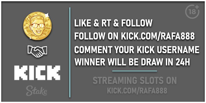 💎 20$ LTC GIVEAWAY TO 1 WINNER! 💎                                                                             ✅LIKE &amp; RT &amp; FOLLOW                             ✅FOLLOW ON kick.com/rafa888             ✅COMMENT YOUR KICK USERNAME