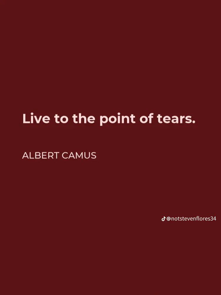 ramendude0720's tweet photo. Saw a tik tok that was just a bunch of Albert Camus quotes lined up together with the purpose to create some type of vibe, and man it really succeeded. So, I’m just posting all of them here https://t.co/vSnneTpqnZ