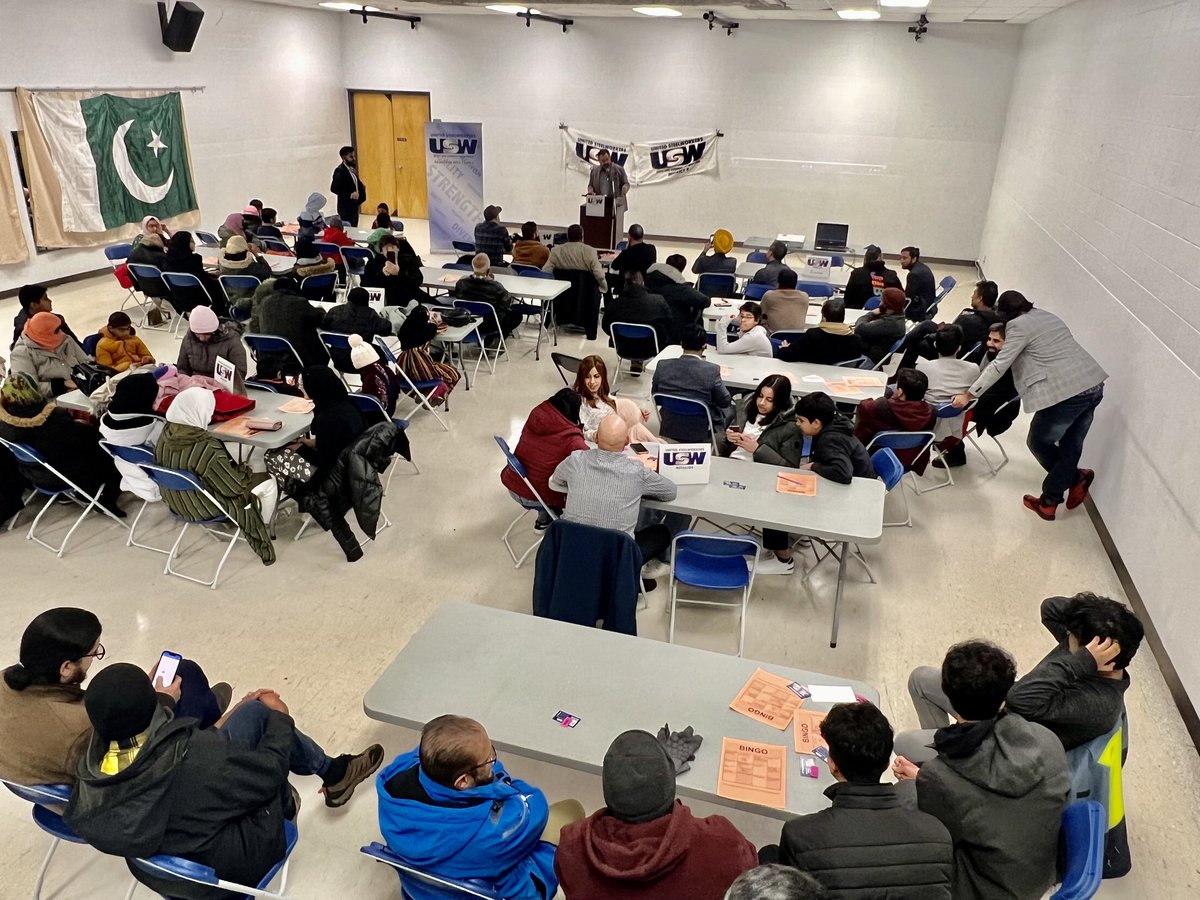 Honoured to thank volunteers from the Pakistan Canada Cultural Assn,  Filipino-Canadian Assn of Saskatchewan, &amp; <a href="/USWDistrict3/">USW District 3</a> #StrongerTogether