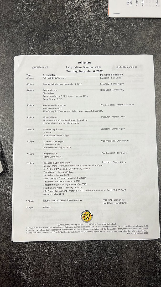 NDNDiamondClub's tweet photo. Thank you to everyone that showed up tonight for the meeting. Player Ads for softball spring program. Business Advertisements Pay close attention to the calendar and upcoming events section. #gettingreadyforspring https://t.co/ARFsKnQYXf